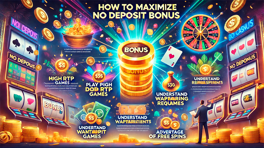 How to maximize no deposit bonus